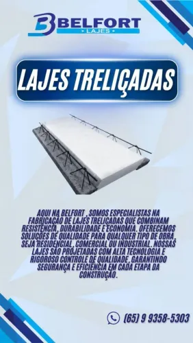 LAJES TRELIÇADAS