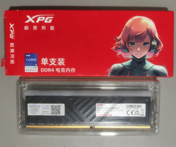 Memória ram XPG DDR4 16GB 3600Mhz d35 cl 18 rgb