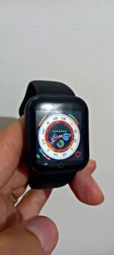 Relogio Smartwatch d20 y68 Novo, Batimentos Cardíaco, Esportivo - Pronta Entrega
