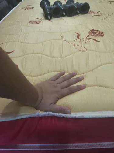 Cama box de molas bonnel (nova)