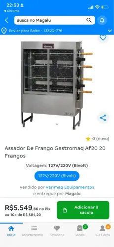 Máquina de frango
