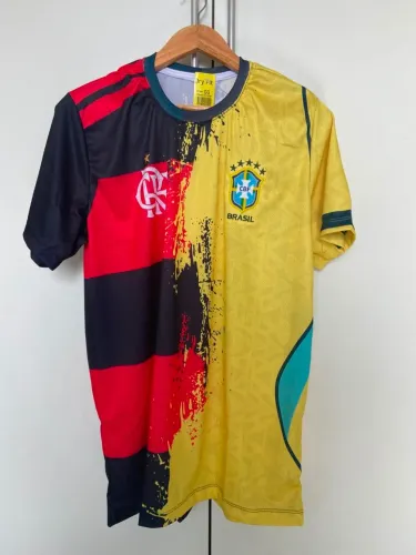 Camisa do Brasil X flamengo