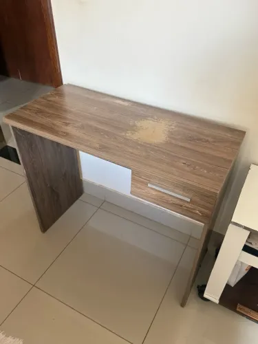 Escrivaninha Amadeirada com Gaveta - 90x40