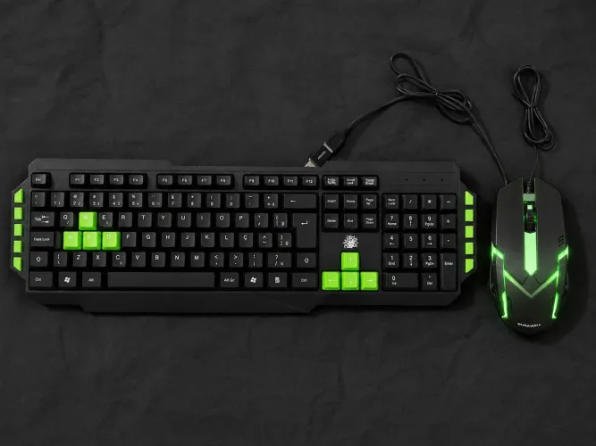 Kit Teclado Gamer + Mouse Gamer