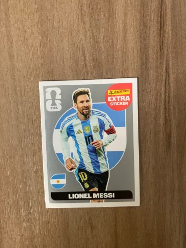 Figurinha Legend Messi Prata