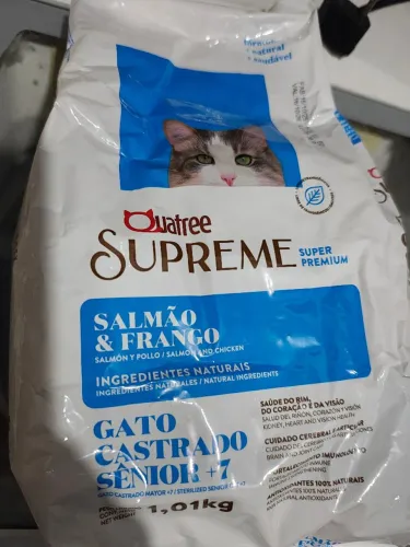 Quatree Supreme Sênior gatos 