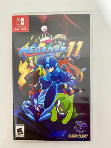 Jogo Mega Man 11 Nintendo Switch Original Físico