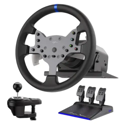 Kit Simulador PXN V99 para PC / PS4 / Xbox One / Xbox Series - Preto