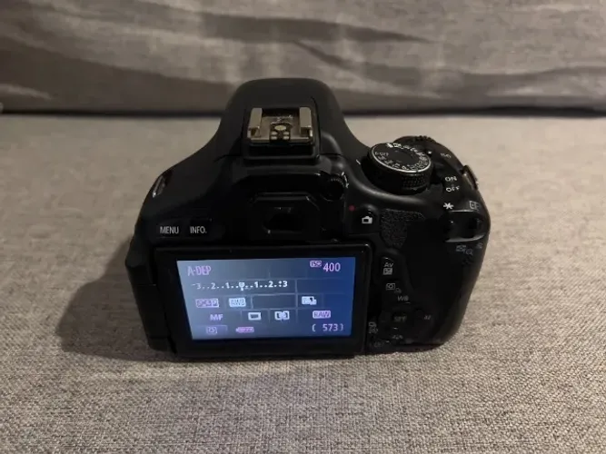 Canon T3i funcionando - No estado