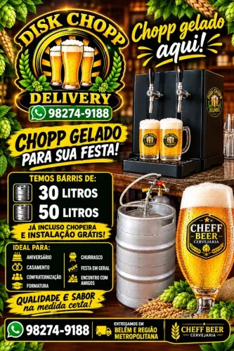 Chopp artesanal delivery 