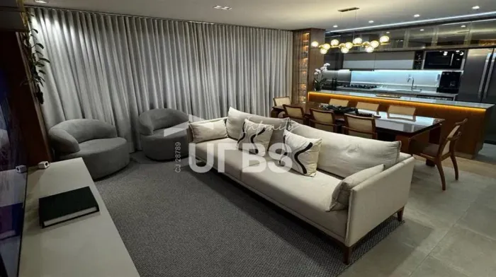 Apartamento mobiliado à venda no Alive Bueno, Setor Bueno, Goiânia porteira fechada, com