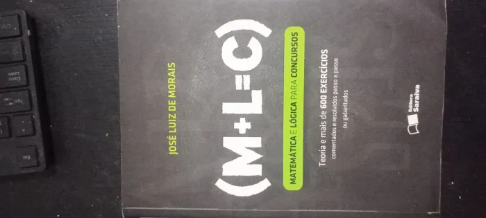 Livro Matemática e Lógica para Concursos