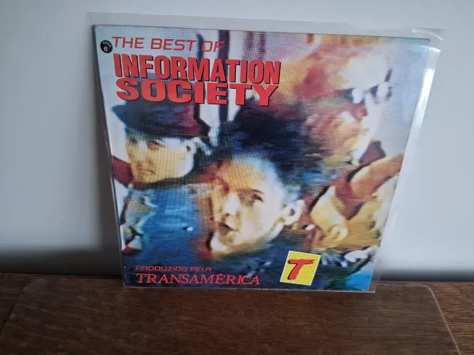 Lp disco de vinil the best of information Society
