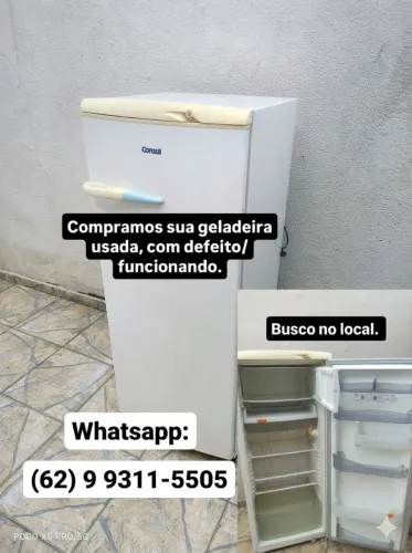 Geladeiras Usada com defeito 