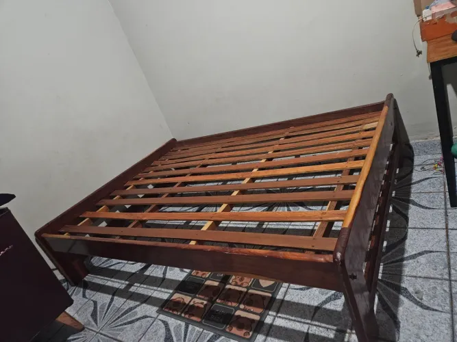 Cama macacauba casal retirar santa rita