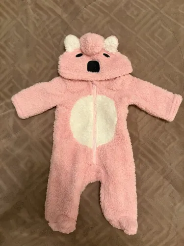 macacão fleece koala 3m