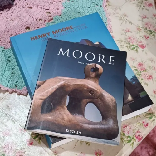 Henry Moore Kit 2 livros+ o livro Escultura de Rudolf Wittkower 