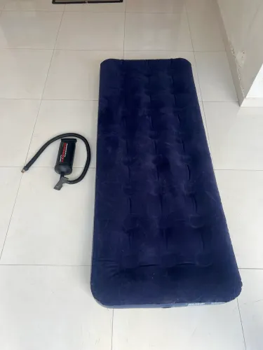 Colchão Inflável Solteiro + Bomba Manual