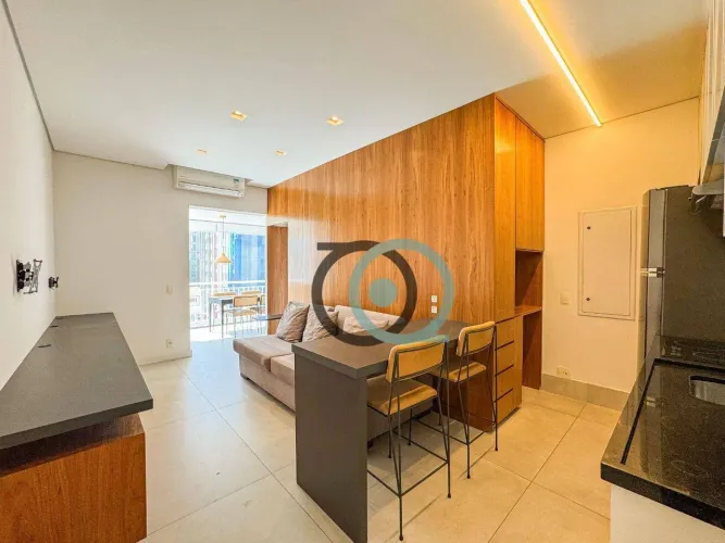 Apartamento com 1 dormitório à venda, 60 m² por R$ 1.450.000,00 - Itaim Bibi - São Paulo/S