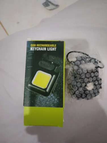 Lanterna led chaveiro recarregável