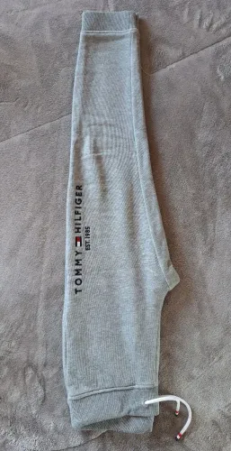 Calça Moletom Infantil Tommy Hilfiger Cinza Original Importada 8 a 10 Anos