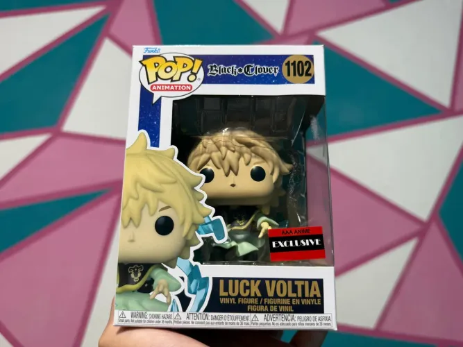 Edição Exclusiva Funko Pop Luck Voltia 1102 Black Clover
