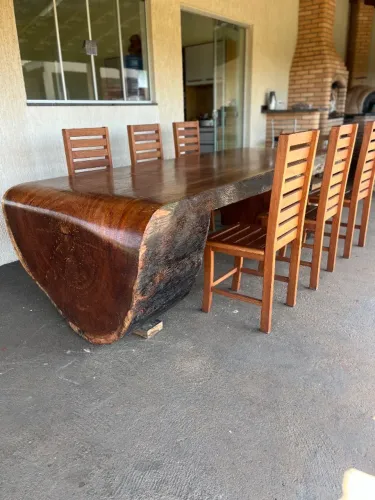 Mesa Cascata Lenhador