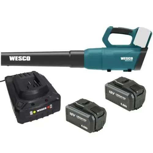 SOPRADOR DE FOLHAS 18 V + 18 V WESCO WS8518.9