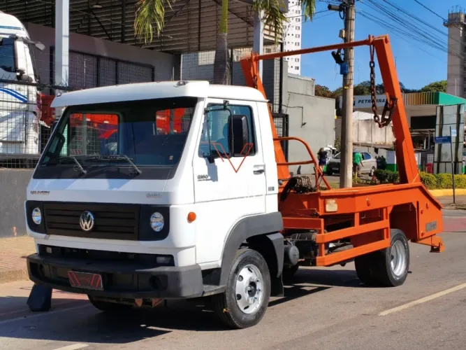 Caminhão Vw 9.160 Bruque Poliguindaste 9160 Bruck Bruk Poli Ñ 10160 1016 1317 *