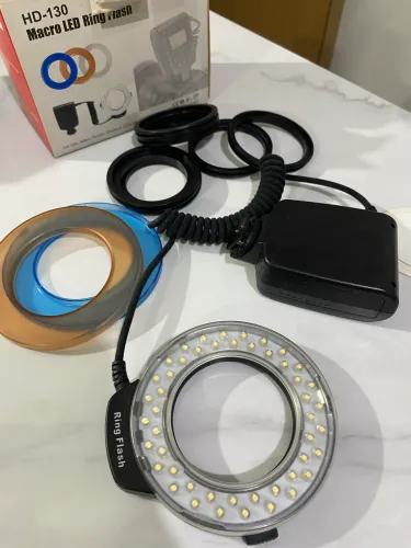 Flash Ring light Câmera 