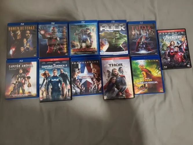 Blu ray - Saga do infinito Marvel UCM