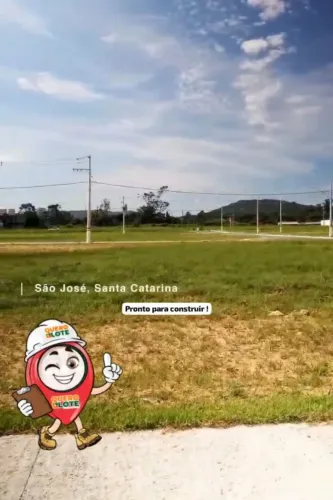 Barbada! Vendo Lote/ terreno c/ 395 m² plano de esquina no Vivenda Praianos São José