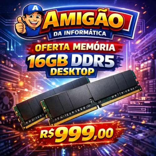 MEMÓRIA 16GB DDR5 DESKTOP PC4800 SAMSUNG