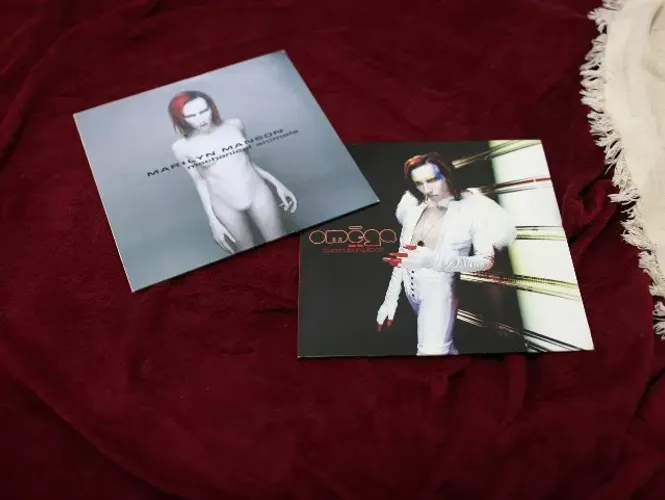 LP Marilyn Manson Mechanical Animals - Omega ultra raro vinil original edição limitada