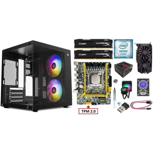 Pc Gamer X99 Xeon E5 2680 v4/ 32GB DDR4/ GTX960/ SSD/ HD
