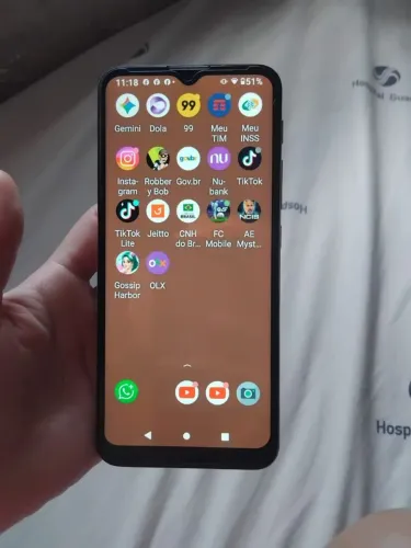 Troco Motorola G9 Play por Samsung