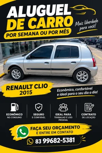 Aluguel de carro para Uber ou por diária