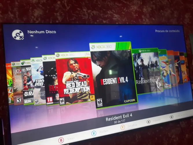 Xbox 360 Fat - 116 Jogos instalados