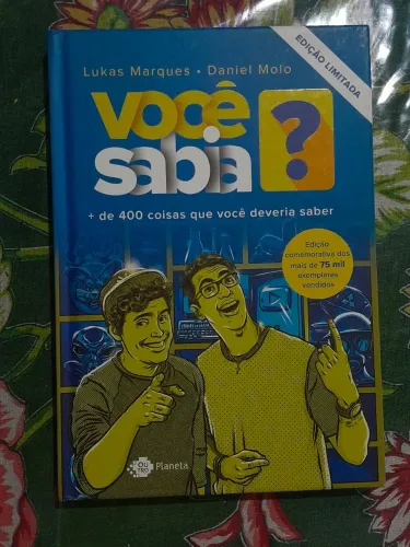 Vendo Esse Livro Do Você Sabia Edição Limitada Em Um Ótimo Estado