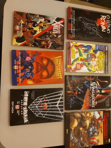 Marvel Quadrinhos HQ's Capa Dura
