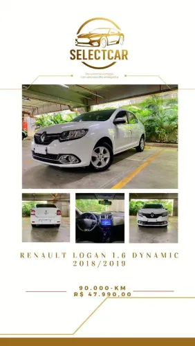 Renault Logan Dynamique Flex 1.6 16V 4P 2019