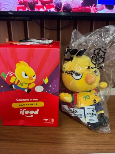 ? Canarinho iFood Oficial CBF - Edição Limitada (Lacrado)