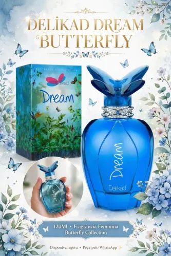 Perfume Delikad Dream Butterfly 120Ml Semi-novo