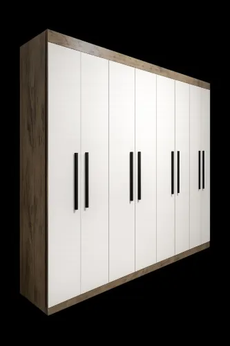 ? Guarda-Roupa Casal 8 Portas Grande Moderno - Excelente Estado - R$ 700