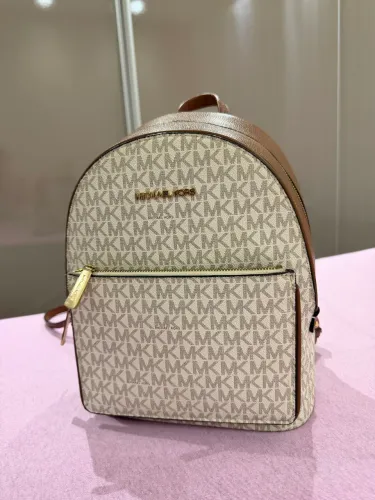 Mochila Michael Kors Adina Original Vanilla - Com Etiqueta
