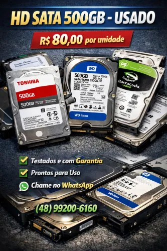 Hd sata 500gb 