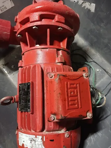 Motobomba marca weg trifásico 