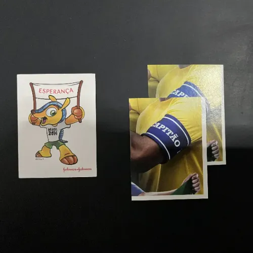 Figurinhas | Copa do mundo 2014 | Raras
