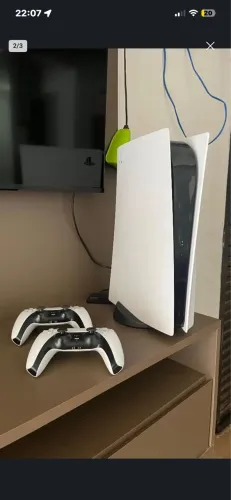 PlayStation 5, 2 controles, 6 jogos