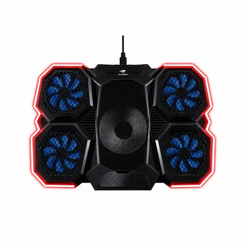 Base Notebook Gamer RGB Com 5 Coolers Até 17,3 C3tech NBC300BK